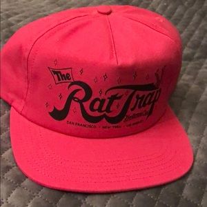“The Rat Trap” pink HUF hat